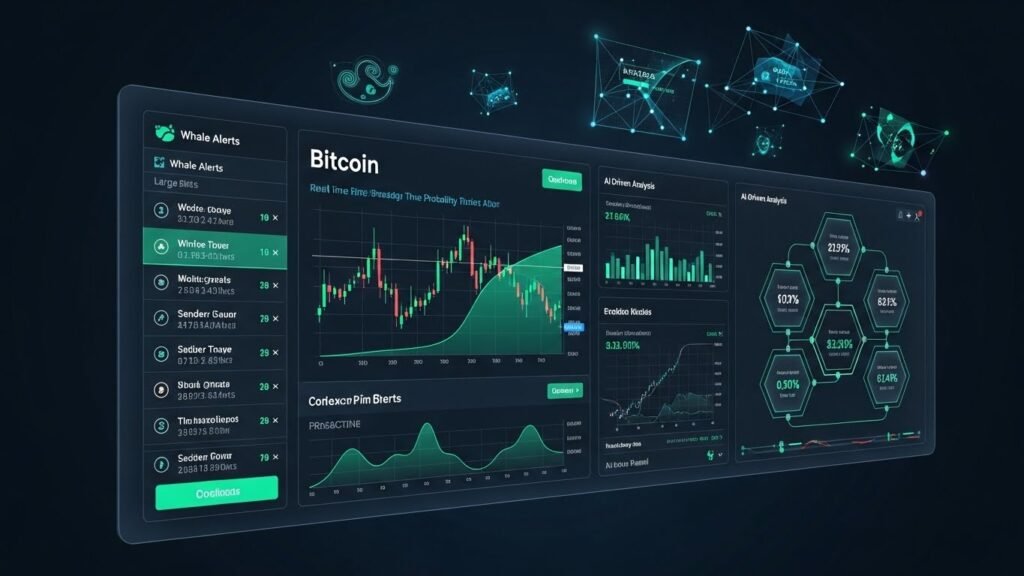 실시간 고래 알람 신호와 MGM홀짝 확률 그래프가 통합된 분석 대시보드